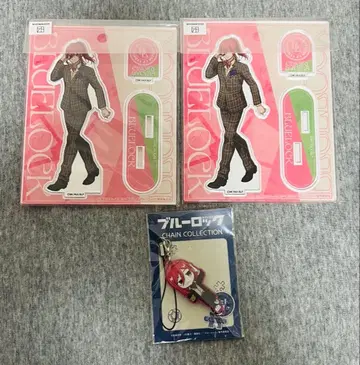 블루 록 치기리 효마 아크릴 스탠드 키링