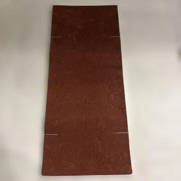 c12140 브라운 꽃 무늬 후쿠로 오비