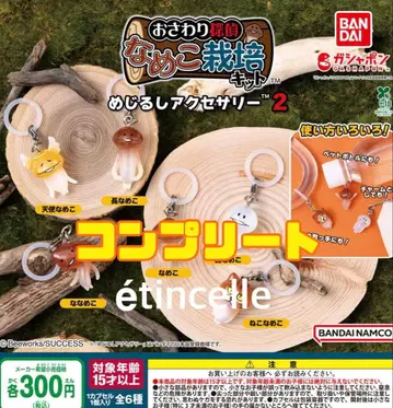 나메코 재배 키트 메지루시 액세서리 2종 전 6개 컴플리트