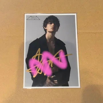 M!LK 사노 하야토 생일 브로마이드