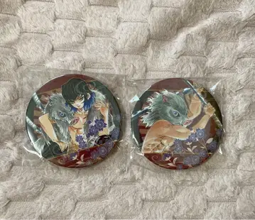 귀멸의 칼날 하시비라 이노스케 원작 캔뱃지 컬렉션 캔뱃지