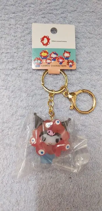 쿠로미 산리오 미야쿠미야쿠 클리어 컬러 마스코트 키링