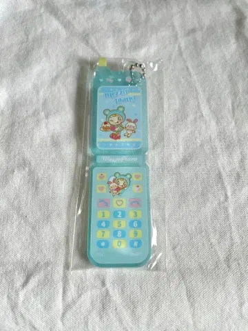 나루미야 캐릭터즈 휴대폰형 아크링 키링 메조 피아노 블루 베리에