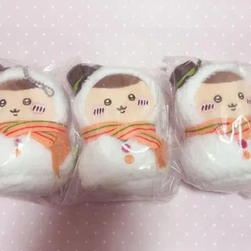 치이카와 (먼작귀) 에니마이 복권 밤만쥬 마스코트 3개 세트