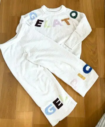 젤라또피케 룸웨어 상하의 세트 복슬복슬 겨울