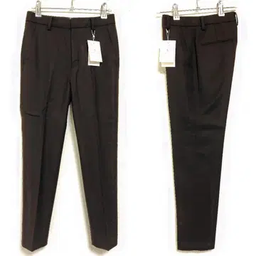 미사용 유나이티드 애로우즈 삭소니 울 테이퍼드 팬츠 총 안감 새상품