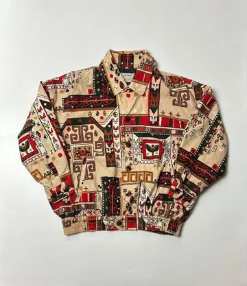 MUW COMPANY 올 패턴 자켓 베이지 F 사이즈