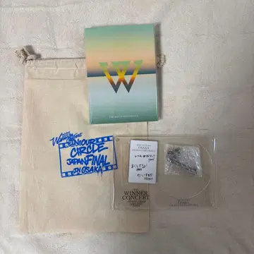 은색 테이프 포함 WINNER CONCERT FINAL 업그레이드 혜택