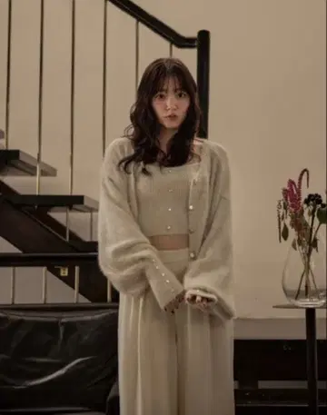 mideal 글리터 니트 앙상블