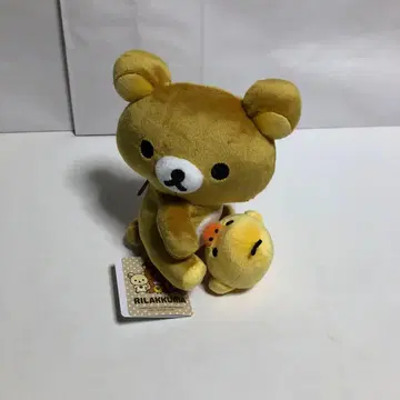 리락쿠마 부들부들 허그 봉제 인형 리락쿠마 & 키이로이토리