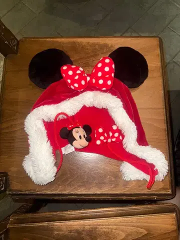 미니 마우스 귀도리 모자