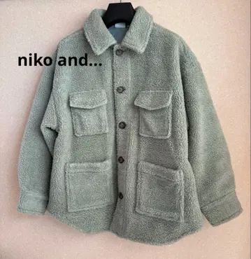 niko and 니코앤드 더블 포켓 보아 자켓 보아 블루종