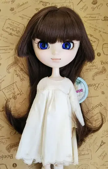 배송비 포함*풀립 사이즈 가발/공주컷/브라운