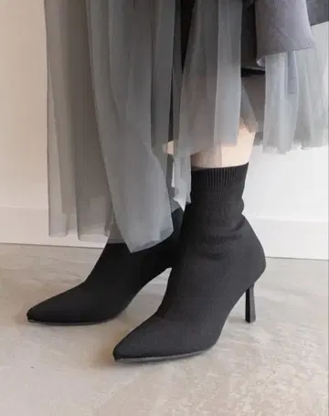 RANDA 소프트 스트레치 니트 삭스 부츠