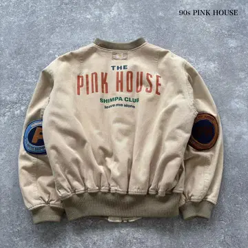 [ PINK HOUSE ] 90s 코튼 ma-1 플라이트 자켓 짧은 기장