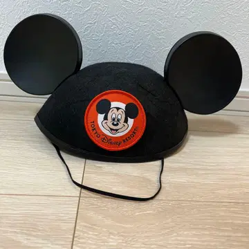 새상품급 미키마우스 팬캡 귀도리 모자 이어햇