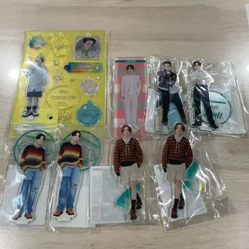 treasure 아사히 아크릴 스탠드 세트