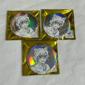 문호 스트레이독스 난자타운 홀로그램 캔뱃지 3개 세트 묶음 판매