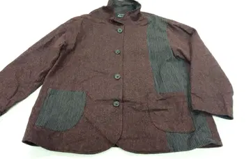 기우에몬 패치워크 코트 자켓 브라운 계열 오카모토 상점 기에몬