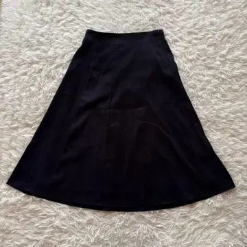 COUP DE CHANCE 플레어 스커트 L 월드 무릎 기장 심플