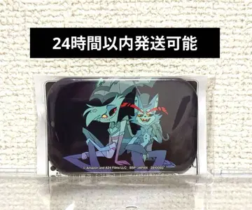 해즈빈 호텔에 오신 것을 환영합니다 스퀘어 캔뱃지 엔젤 더스트 허스크