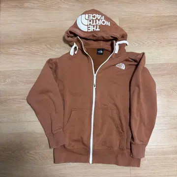 THE NORTH FACE 브라운 후드티 L 사이즈