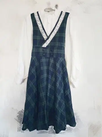 favorite 체크 무늬 원피스