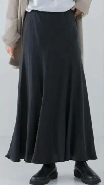 새상품급 어반 리서치 큐프라 필라멘트 플레어 스커트 일본제