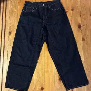 GAP 슈퍼 배기 데님 W33 L32 인디고 컬러