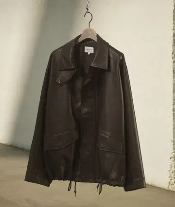 빈티지 메이크 오버 사이즈 밀리터리 블루종