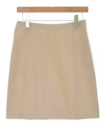 질샌더 네이비 미디 스커트 여성용