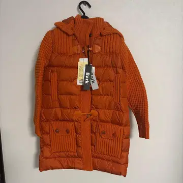 바크 오렌지 더플 코트