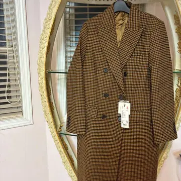 유니클로C 더블 롱 코트 XL