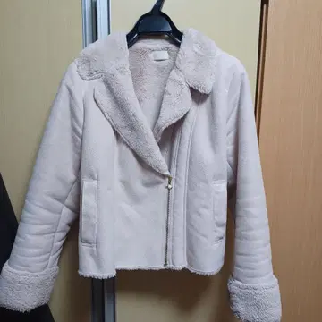 로디스포토 퍼(fur) 달린 스웨이드 자켓