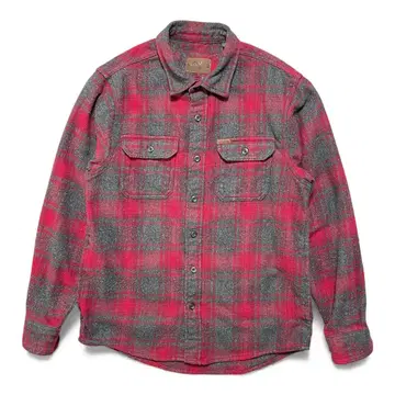 구제 의류 오비스 아웃도어 헤비 플란넬 셔츠 자켓 긴팔 셔츠
