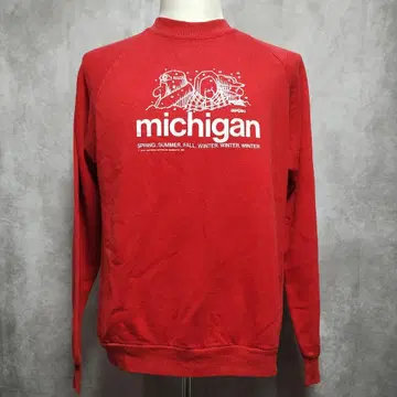 80s 빈티지 초기 택 JERZEES 그래픽 맨투맨