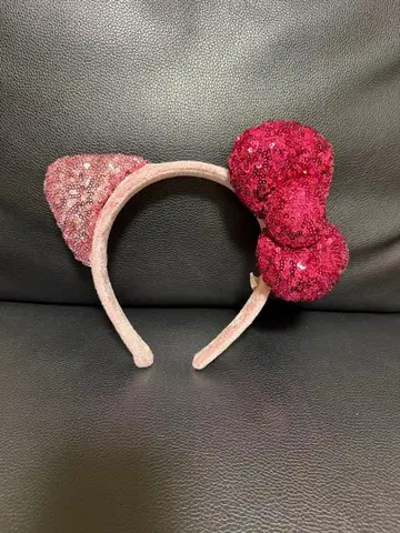 헬로키티 스팽글 머리띠 산리오