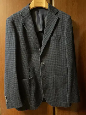 UNITED ARRWS 유나이티드 애로우즈 자켓 하운드투스 체크 네이비