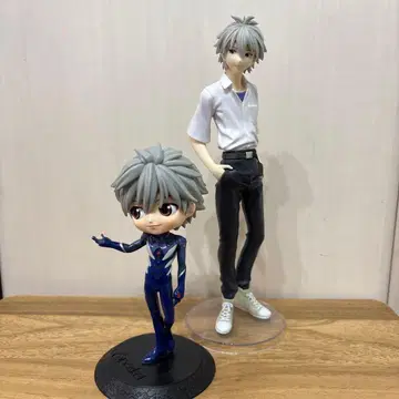에반게리온 나기사 카오루 피규어 2체 세트