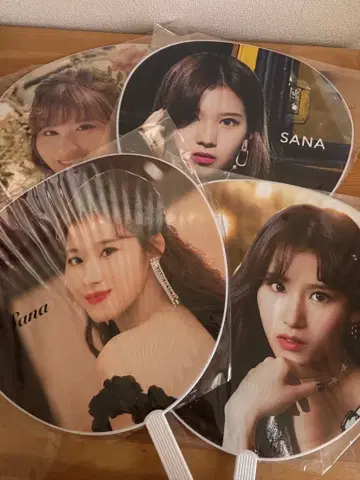 SANA 부채 4종 세트
