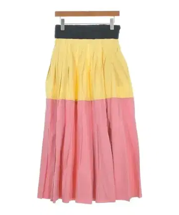 PLAN C 롱 맥시 길이 스커트 여성용