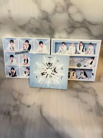 Snow Mania S1 CD와 사진집 세트