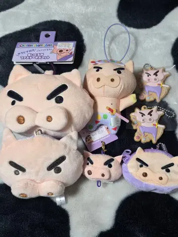 부리부리자에몽 굿즈 세트 7점