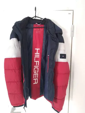 타미힐피거 다운 자켓 US, L 사이즈