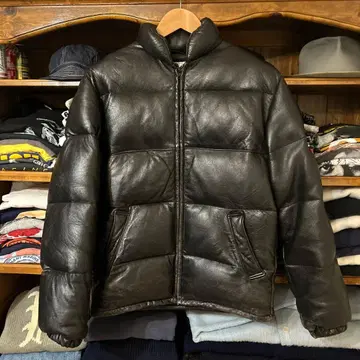 schott 가죽 다운 자켓