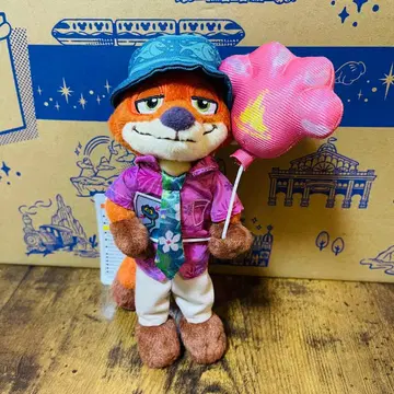 디즈니 닉 인형 배지 주토피아 ZOOTOPIA 키링