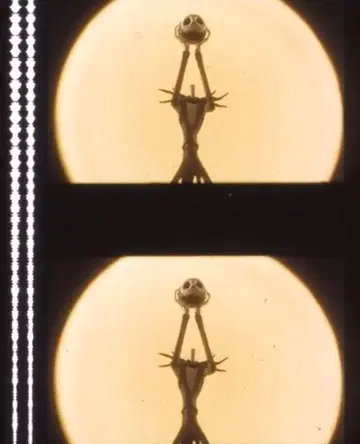 나이트메어 비포 크리스마스 35mm 영화 필름 연속 5 팀 버튼