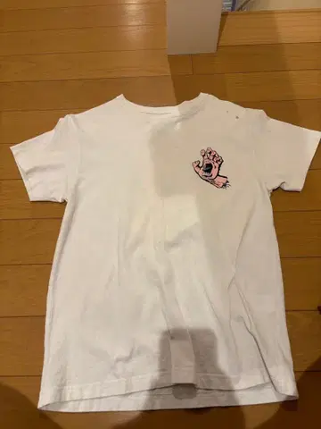 SANTA CRUZ 그래픽 T셔츠 L 사이즈 화이트