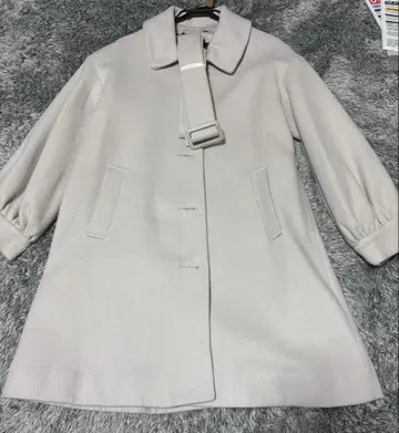 Heather 벨트 코트