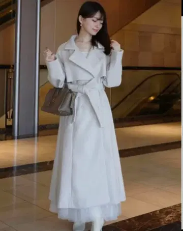 dazzlin  롱 코트 S